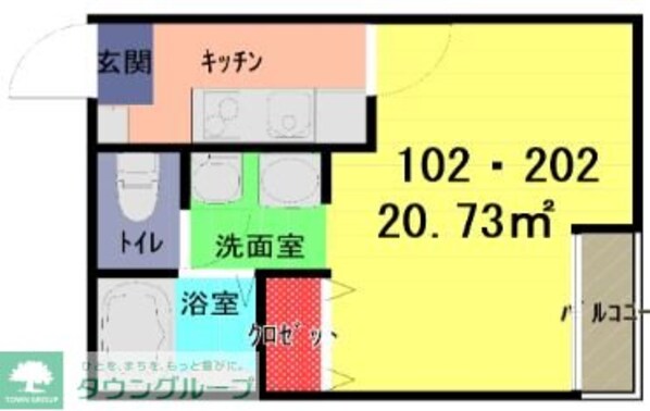 リベルテ大和田の物件間取画像
